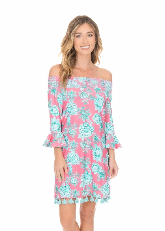 Cote d`Azur Off The Shoulder Dress