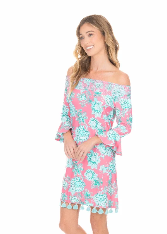 Cote d`Azur Off The Shoulder Dress