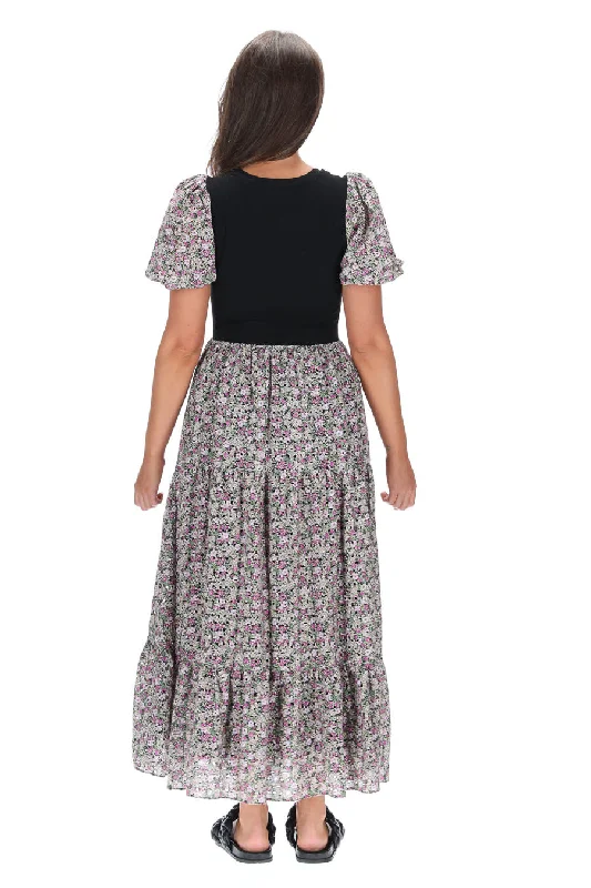 Lexi Cotton Embroidered Midi Dress