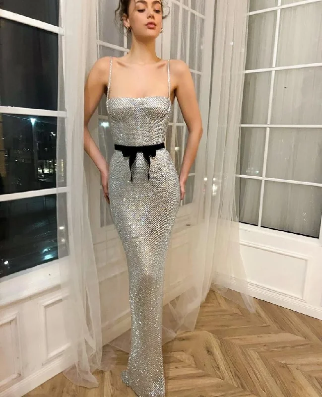 Stellar Silver Mermaid Dress