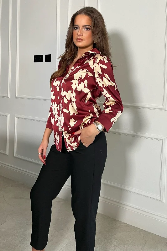 Olivia Cherry Print Shirt