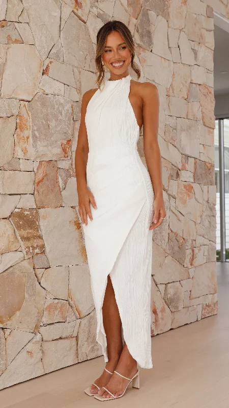 Zephyr Maxi Dress - White