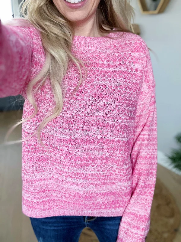 Memories Pullover Sweater in Pink