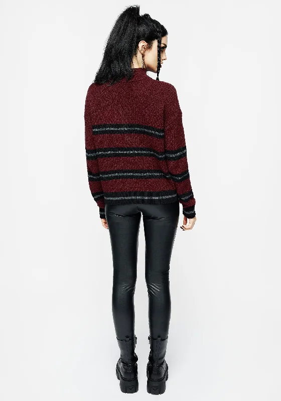 Mimic Striped Knit Jumper