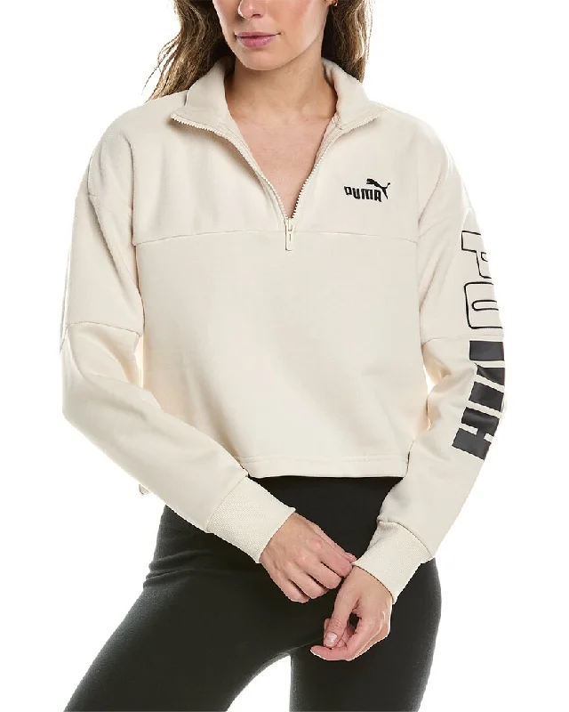 PUMA Power Cropped Pullover