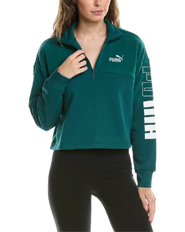 PUMA Power Cropped Pullover