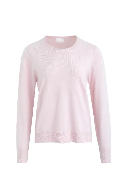 Staycation Light Blush Fine Gauge Knit Jumper