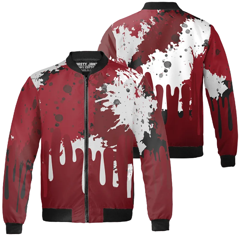 NastyJamz Cherry 12s Jacket Match Colorful 3D All-Over Print Art