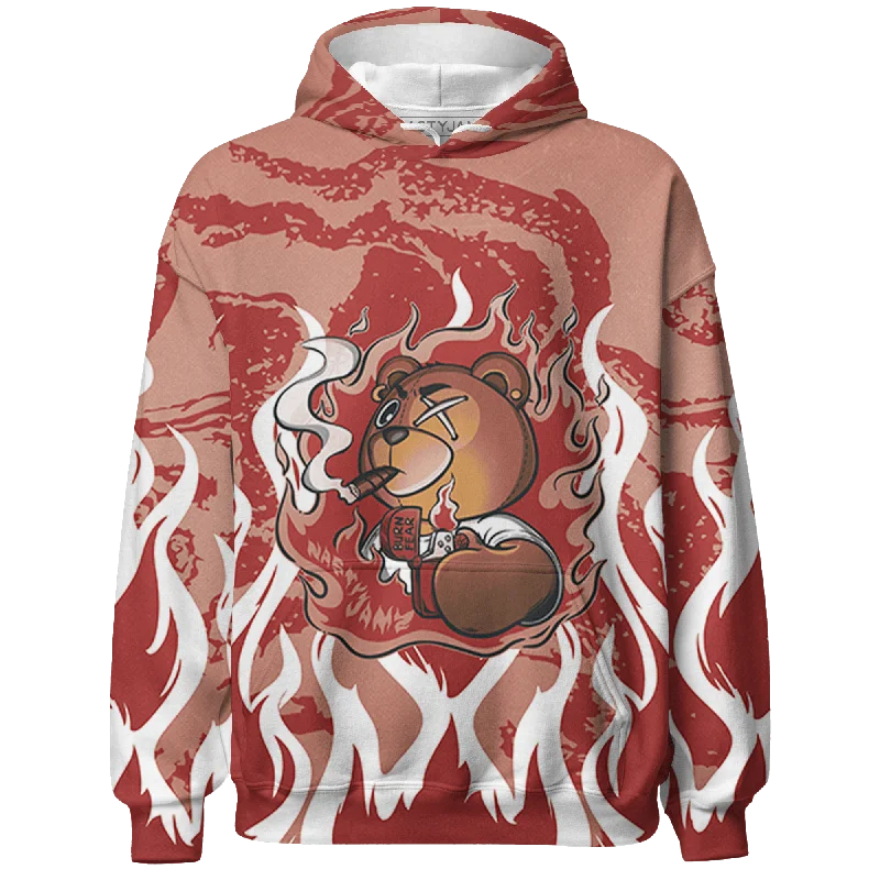 NastyJamz Dune Red 13s Hoodie Match BER Burn Fear 3D All-Over Print