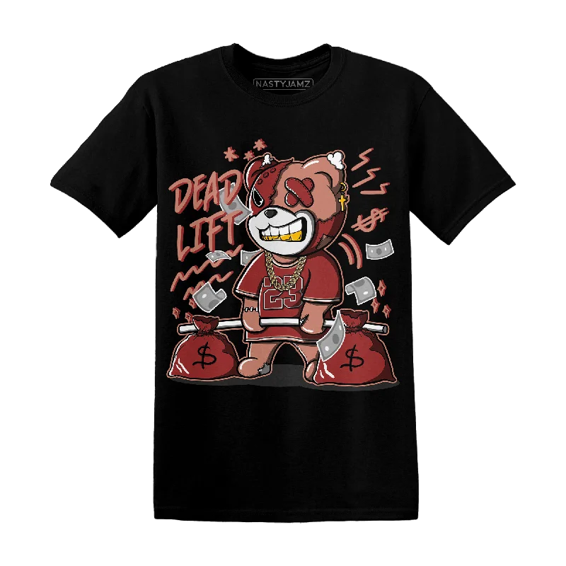 NastyJamz Dune Red 13s T Shirt Match BER 23 Deadlift