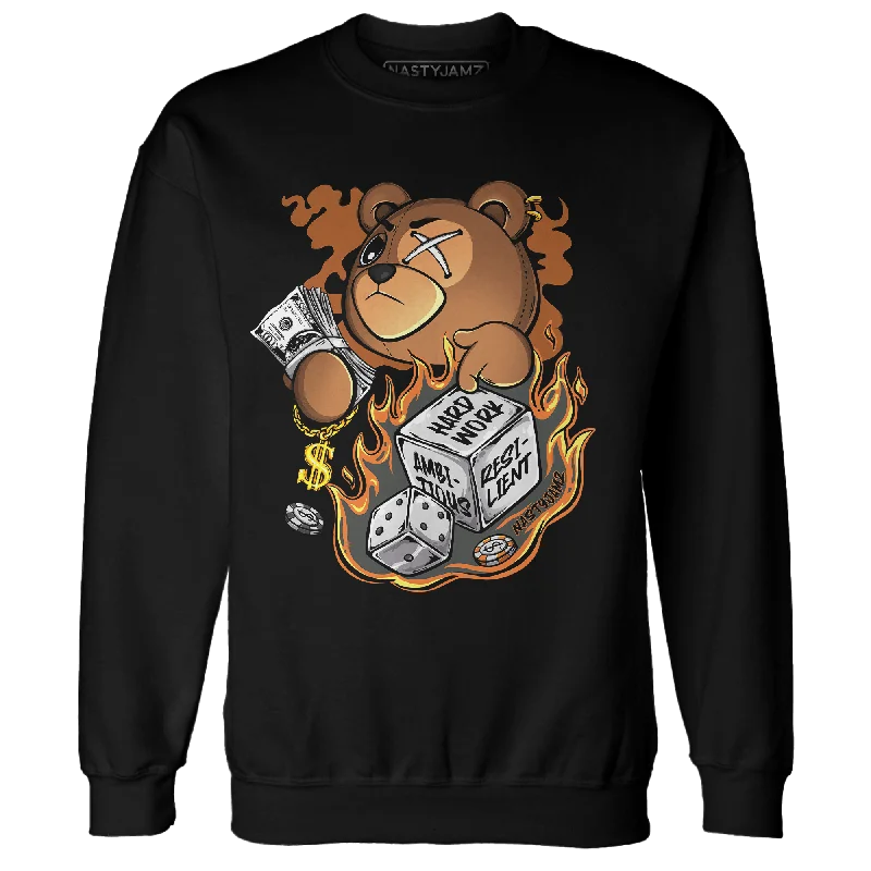 NastyJamz Fear Pack 3s Sweatshirt Match Hustle Casino BER