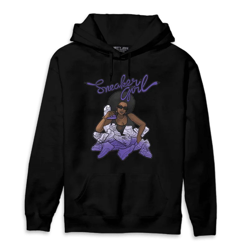 NastyJamz Field Purple 12s Hoodie Match Sneaker Girl