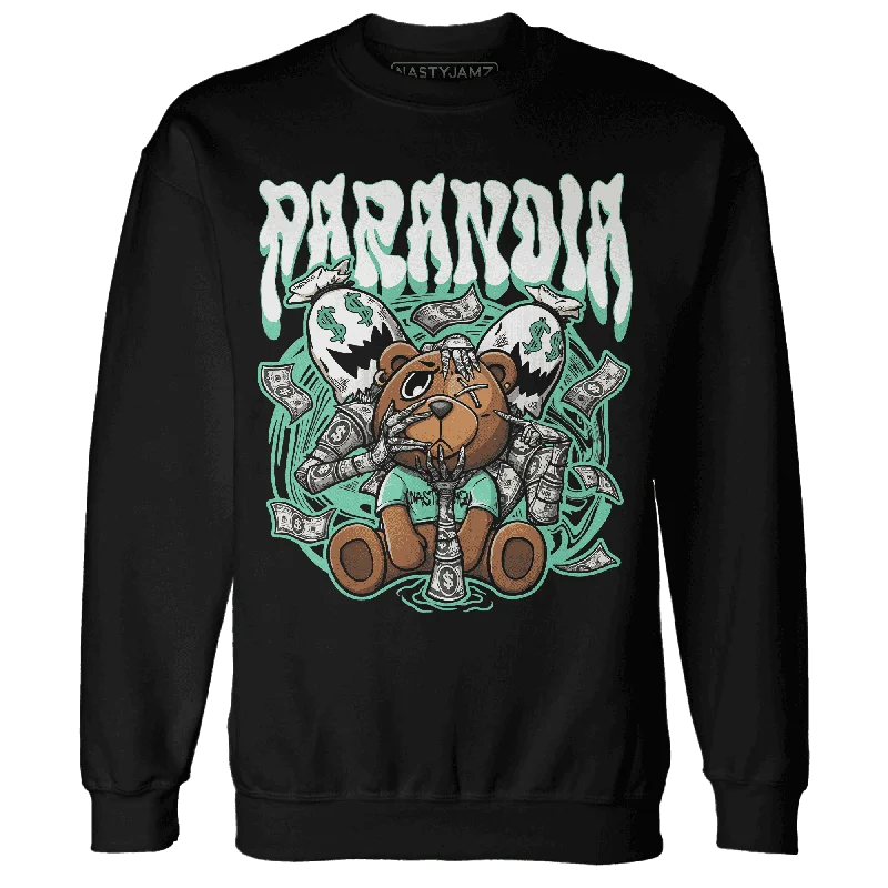 NastyJamz High OG Green Glow 1s Sweatshirt Match Paranoia Money BER