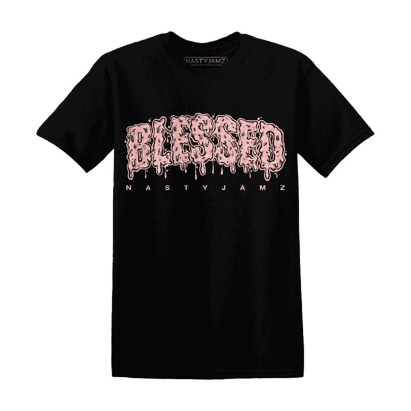 NastyJamz Low Legend Pink 11s T Shirt Match Blessed Text