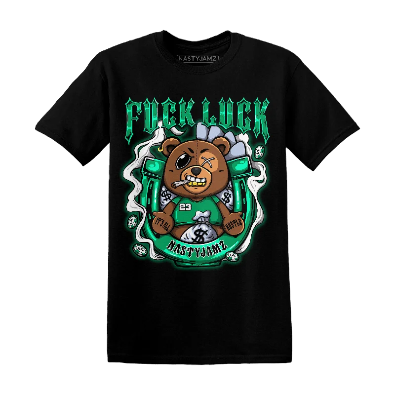 NastyJamz Lucky Green 5s T Shirt Match F Luck BER