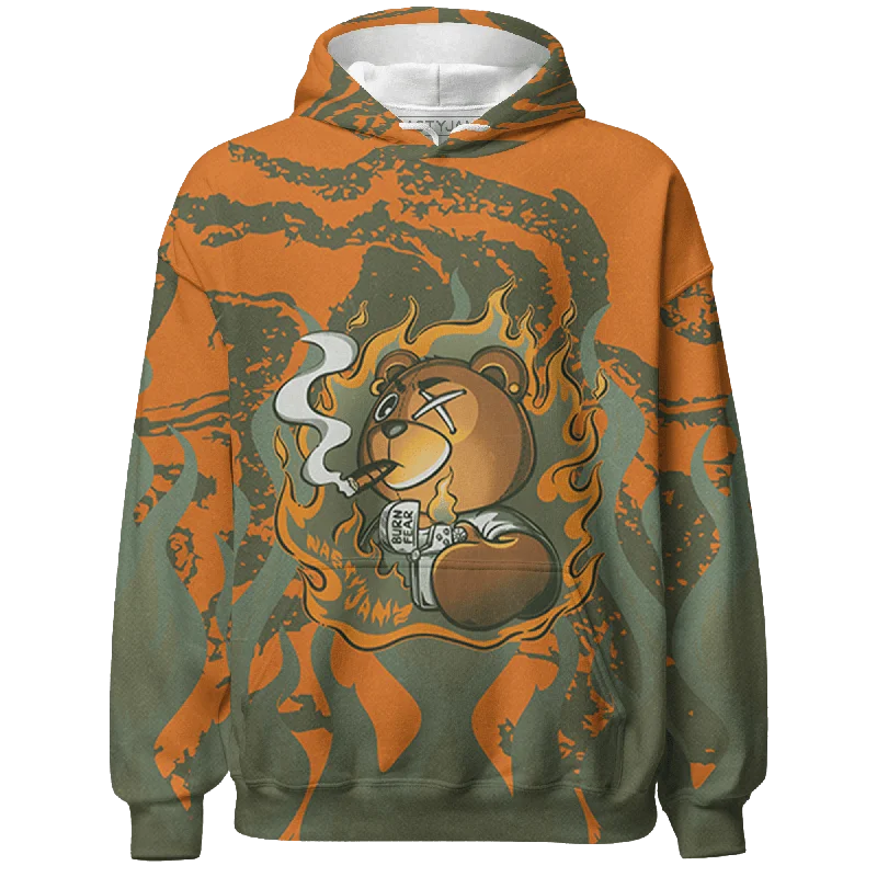 NastyJamz Olive 5s Hoodie Match BER Burn Fear 3D All-Over Print