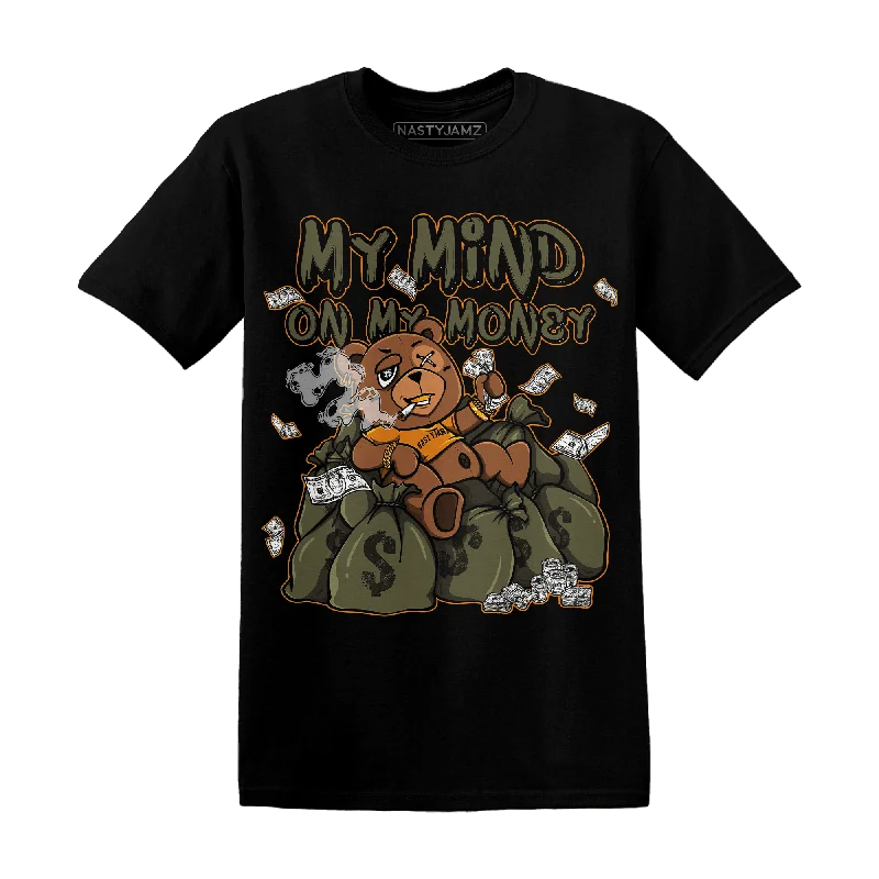 NastyJamz Olive 5s T Shirt Match My Mind On My Money BER