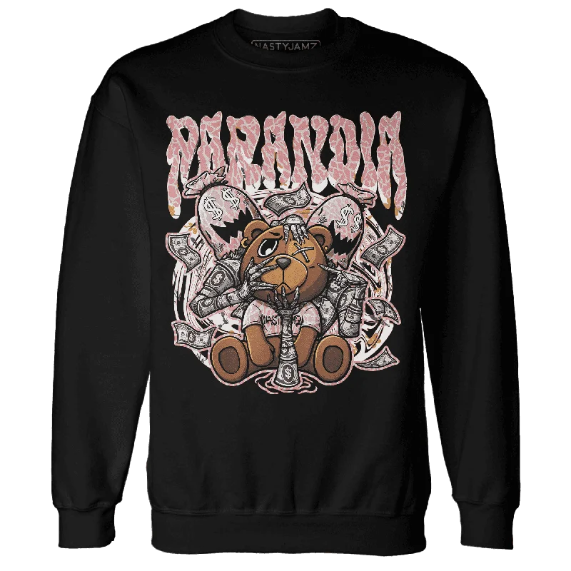 NastyJamz Red Stardust 3s Sweatshirt Match Paranoia Money BER