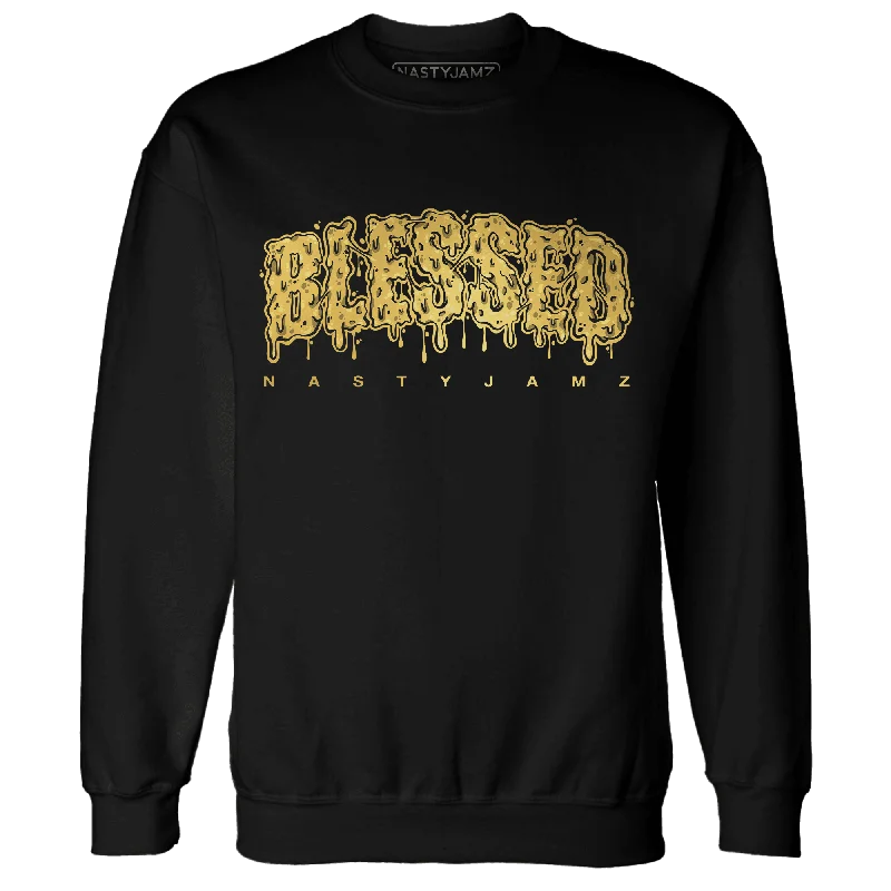 NastyJamz Sail 4s Sweatshirt Match Blessed Text