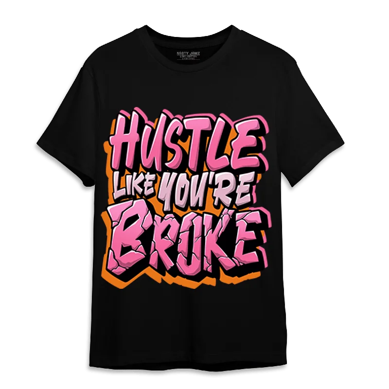 NastyJamz SB Dunk Blossom T Shirt Match Hustle Like Broke