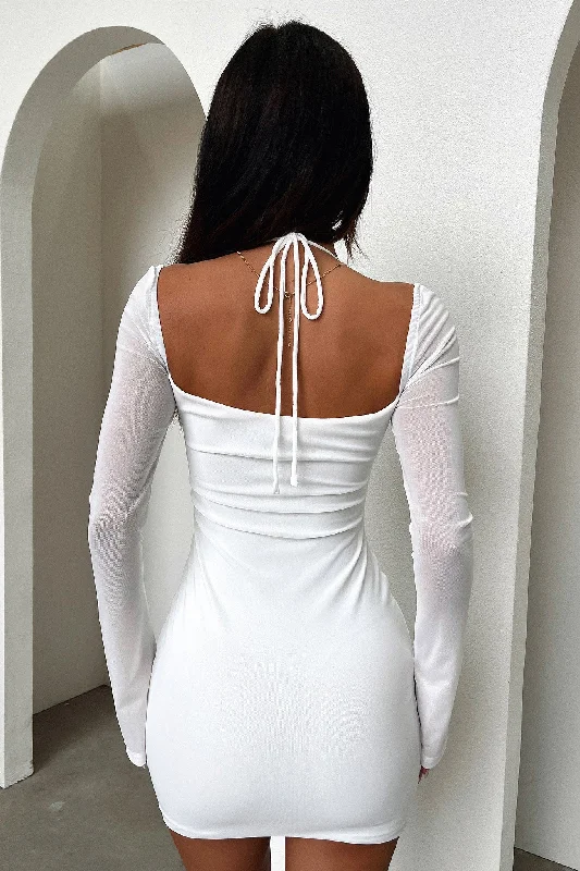 Namari Dress - White