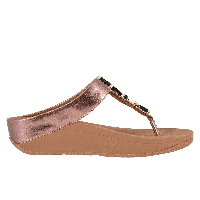 Fitflop Fino Shellstone R02-323 (Rose Gold)