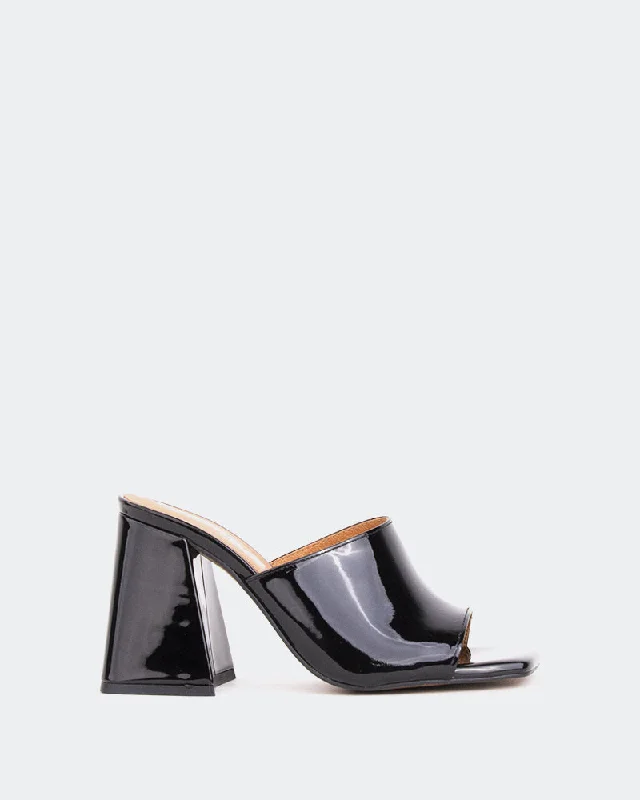 Herrera Black Patent/Verni Noir