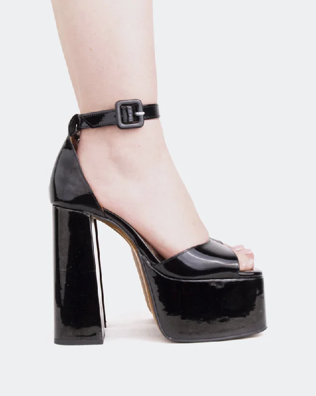 Walton Black Patent/Vernis Noir