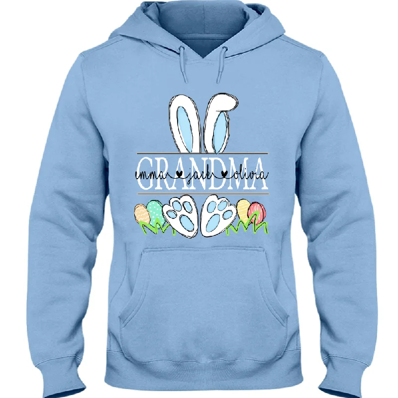 Custom Mimi With Grandkids Easter Bunny TH Hoodie