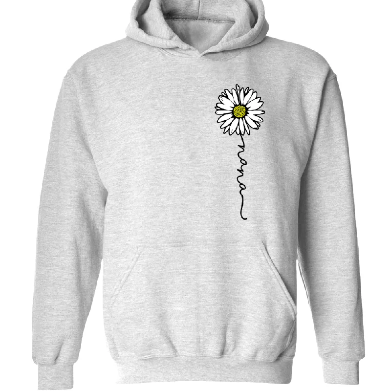 Custom Nana Daisy Flower TH Hoodie