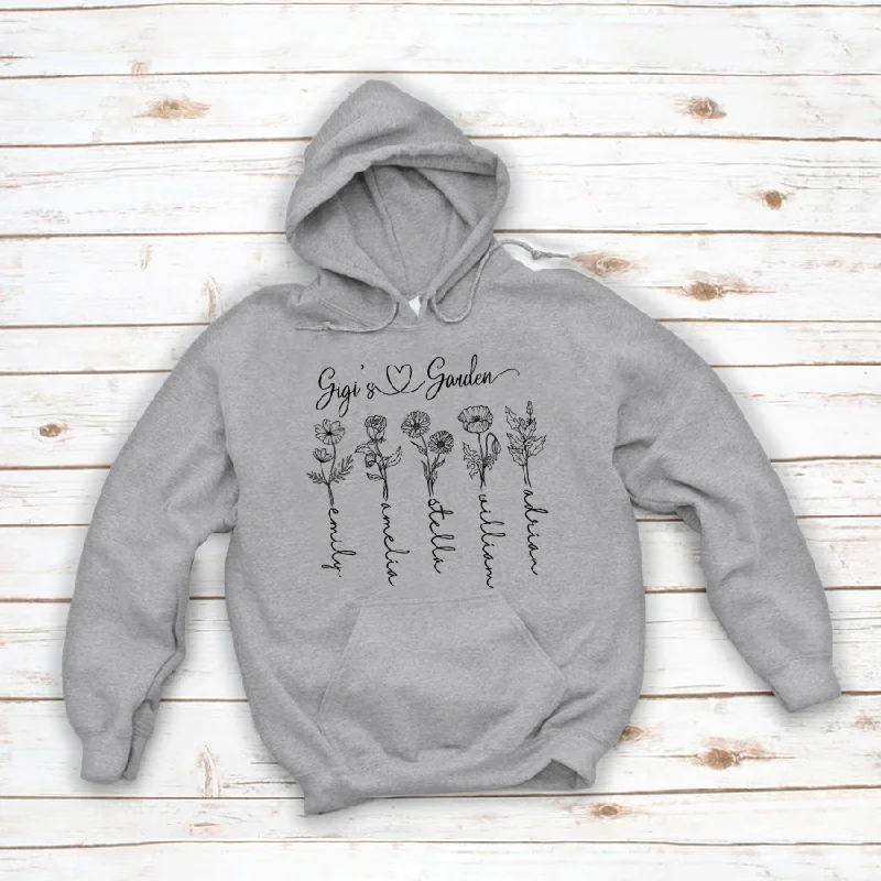 Flower Gigi's Garden And Kids CL01 Hoodie