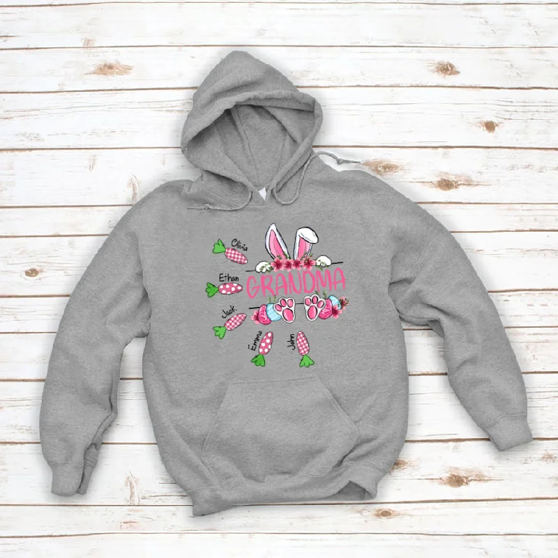 Grandma Bunny , Easter Day Gifts For Grandma CL01 Hoodie