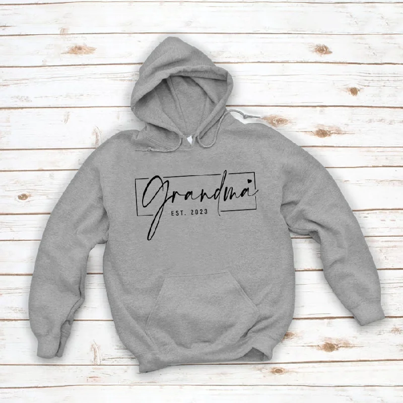 Grandma Est Year Personalized CTH01 Hoodie