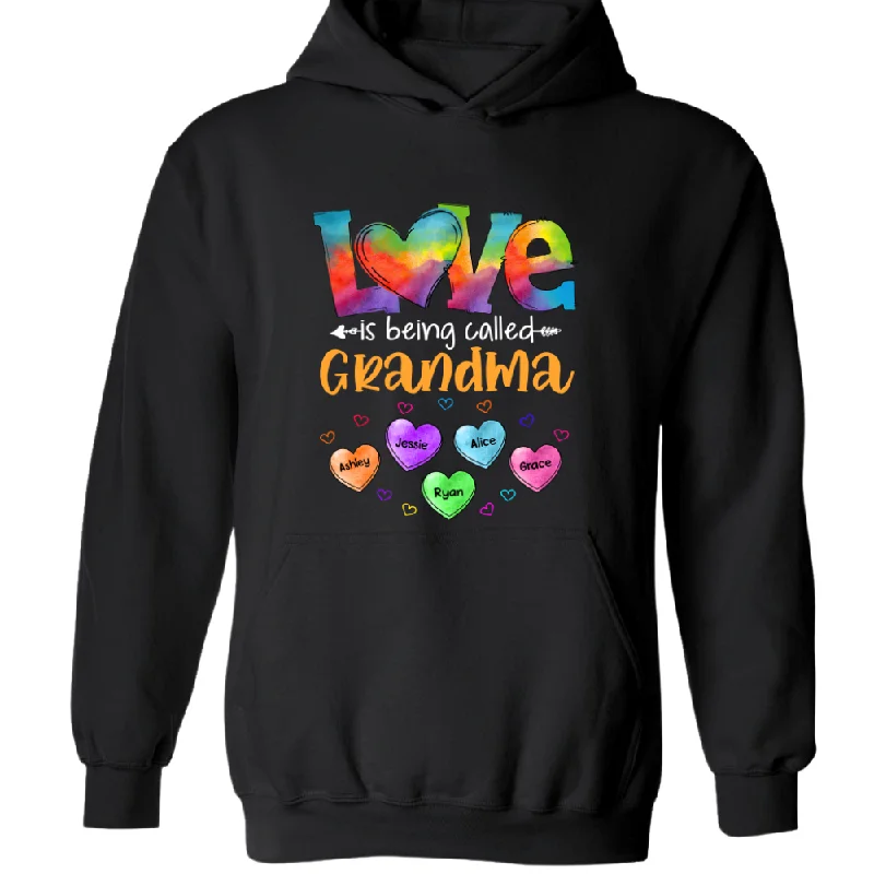 Love Is Being Called Grandma With Grandkids Hoodie