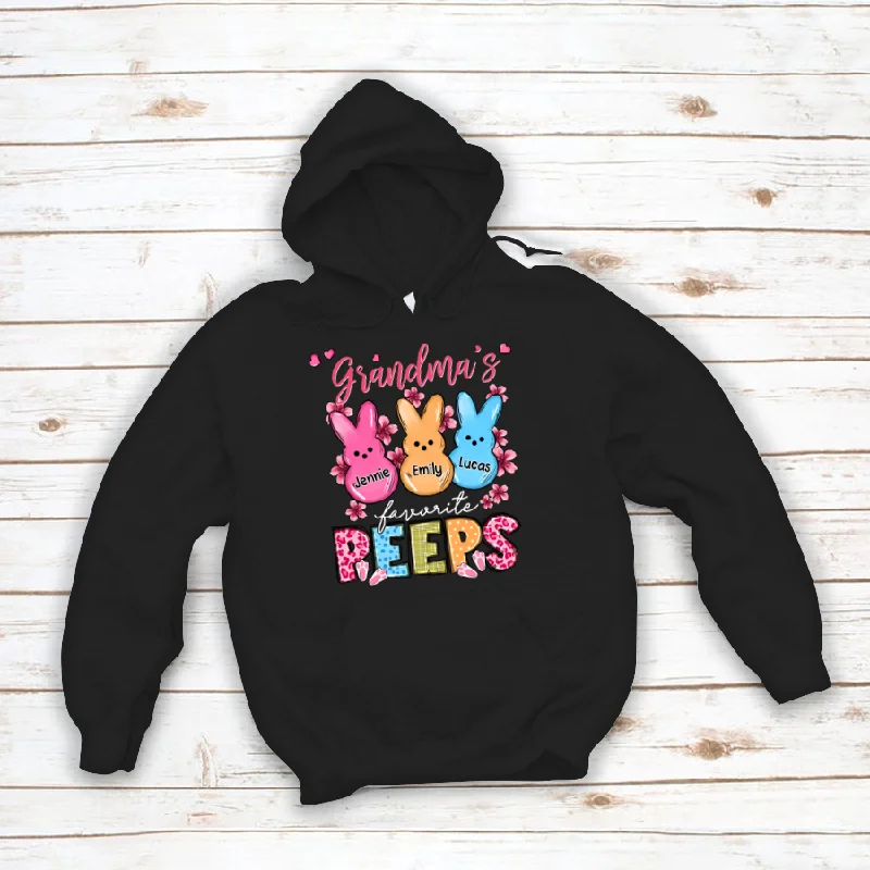 Personalized Grandma's Favorite Peeps CL01 Hoodie