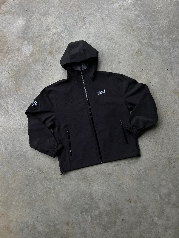 BLACK SPRAY JACKET