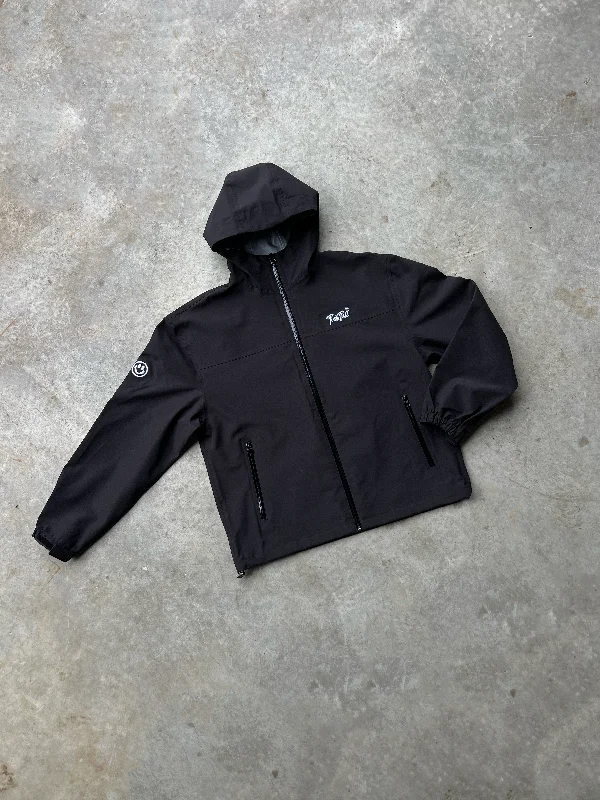 BLACK SPRAY JACKET