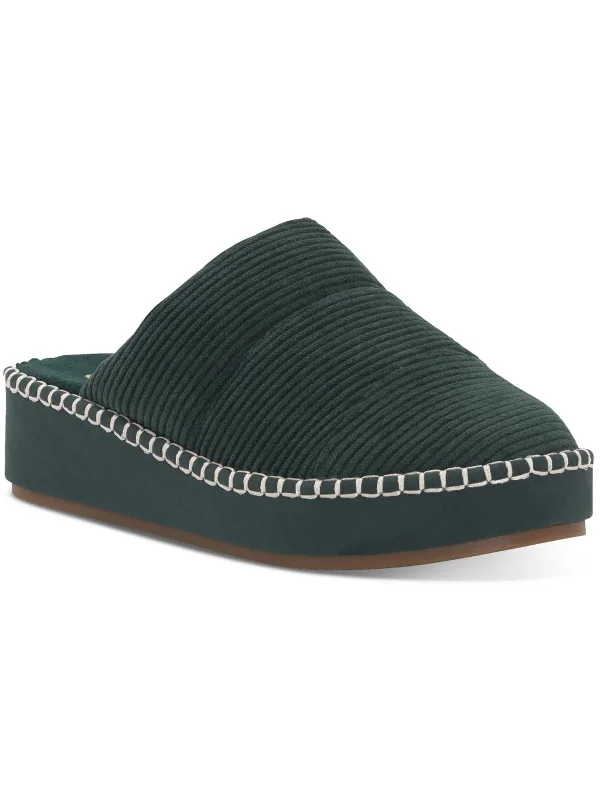 Lisilly Womens Casual Round Toe Mules