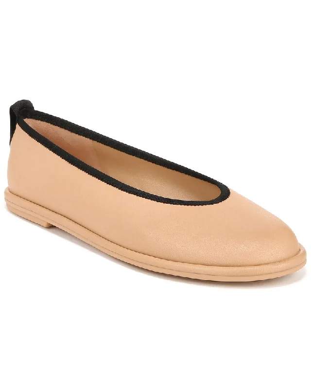 Vince Sofia Leather Flat