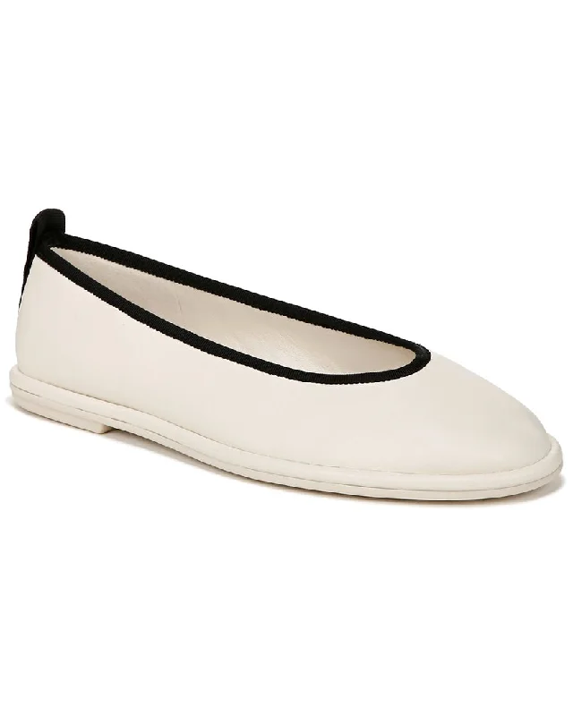 Vince Sofia Leather Flat