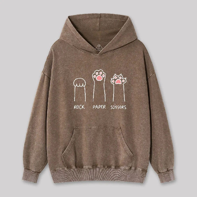 Cat Paw Washed Hoodie