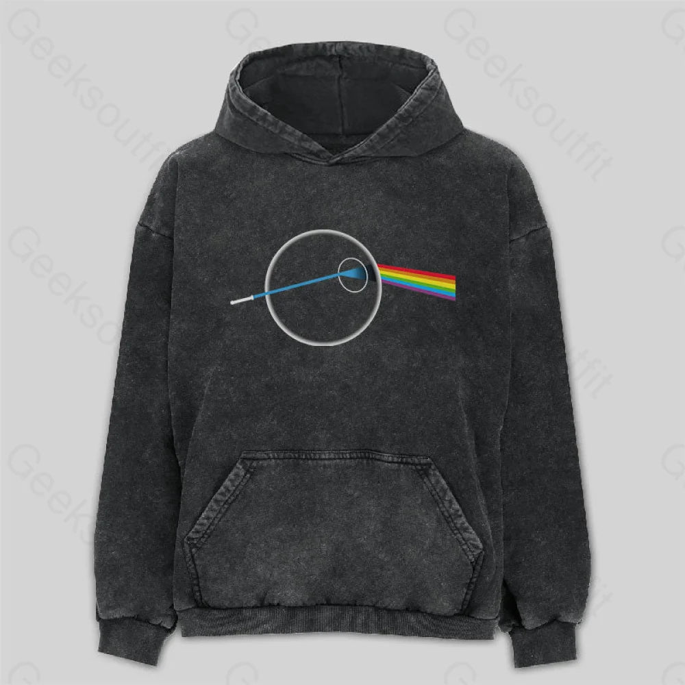 Dark Side of the Death Washed Hoodie