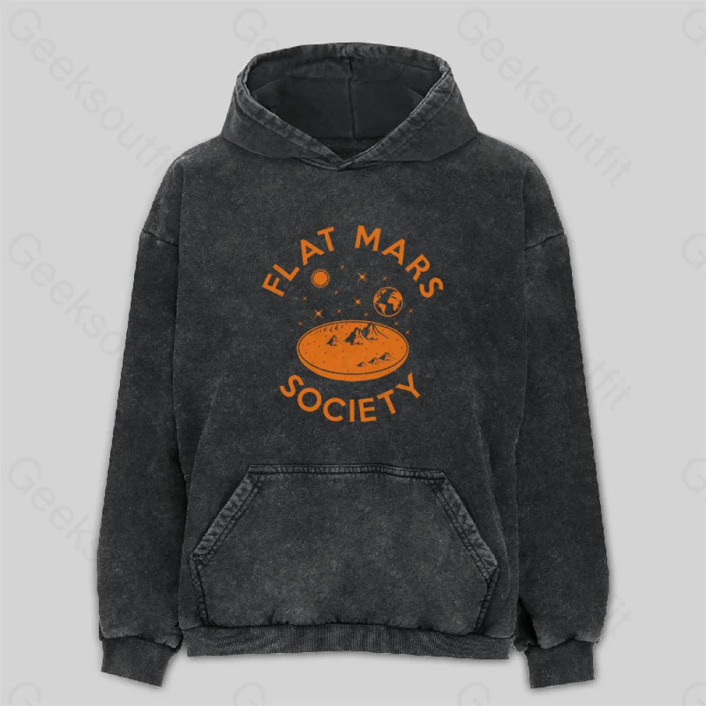 Flat Mars Washed Hoodie