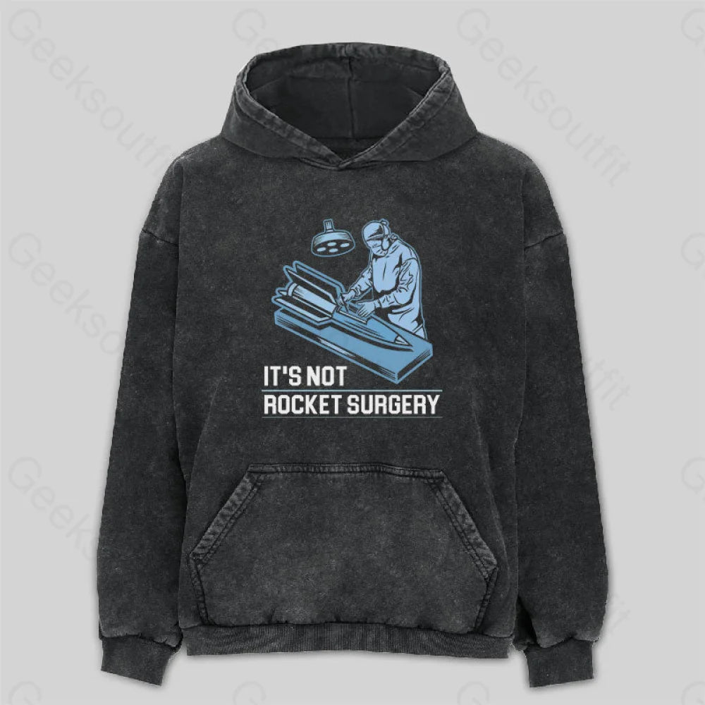 Rocket Surgery Washed Hoodie