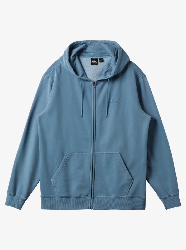 Salt Water Zip Hoodie - Blue Shadow