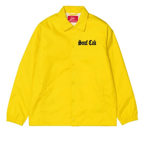 Souf Cak Coach Jacket - Yellow