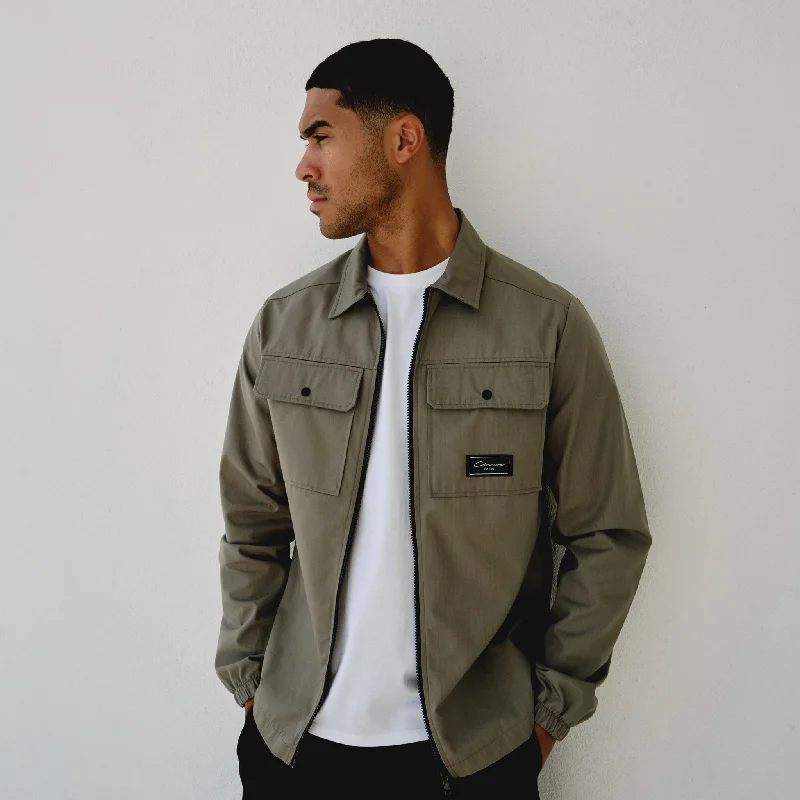 Utility Overshirt | Olive