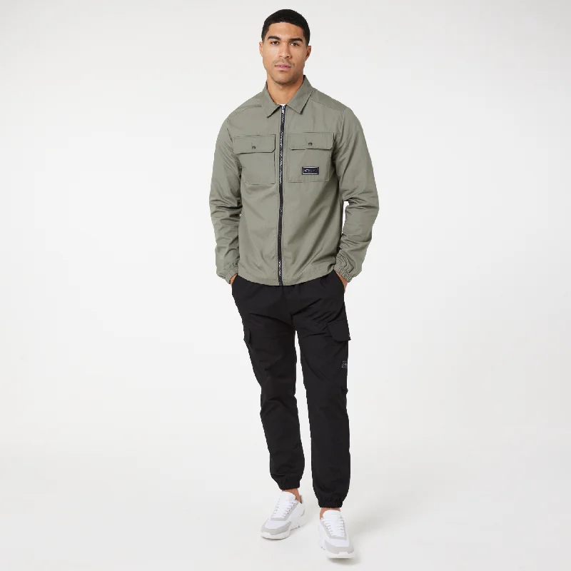 Utility Overshirt | Olive