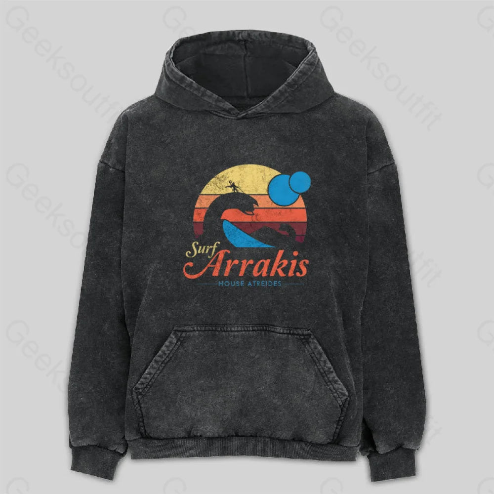 Visit Arrakis Washed Hoodie