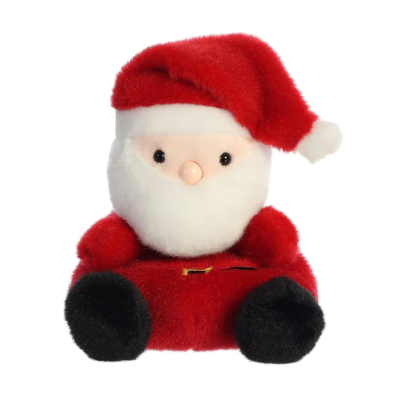 Friendly and approachable plush friendsSanta
